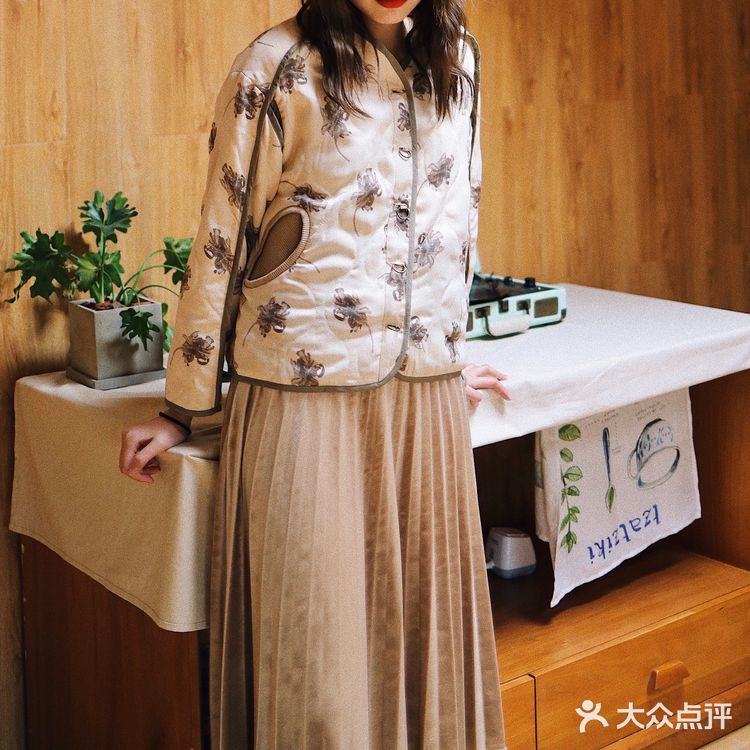 温暖米黄色系中式穿搭🀄️