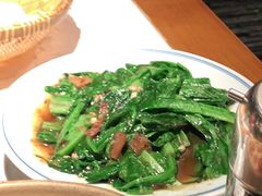 蒜蓉炒油麦菜-大榕树下顺德菜(融创茂店)