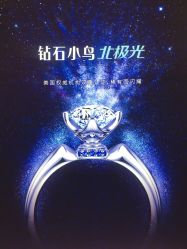 点击看大图 -钻石小鸟钻戒婚戒定制(石路店)