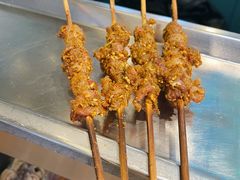 羊肉串-延边河坝烧烤串城(车公庙店)