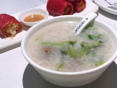 芥菜咸骨粥-老伙记海鲜码头(北滘店)