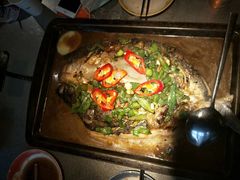 -探鱼·鲜青椒爽麻烤鱼(广州南沙万达广场店)