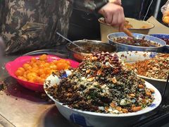 -清真马乐贝腊牛肉蛋黄菜夹馍(马蓉洒金桥店)