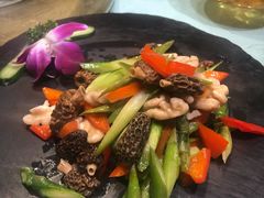 芦笋桃仁羊肚菌-天厨妙香素食餐厅(清华店)