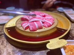 水煎肉-猪啊牛呀羊啊铜盘烤肉(正大广场店)