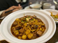 板栗煨黑土鸡-何氏排骨(左家塘店)