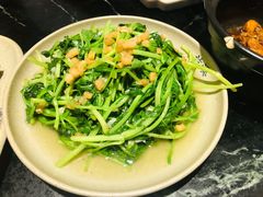 油渣鸡毛菜-兰溪小馆(东直门簋街店)