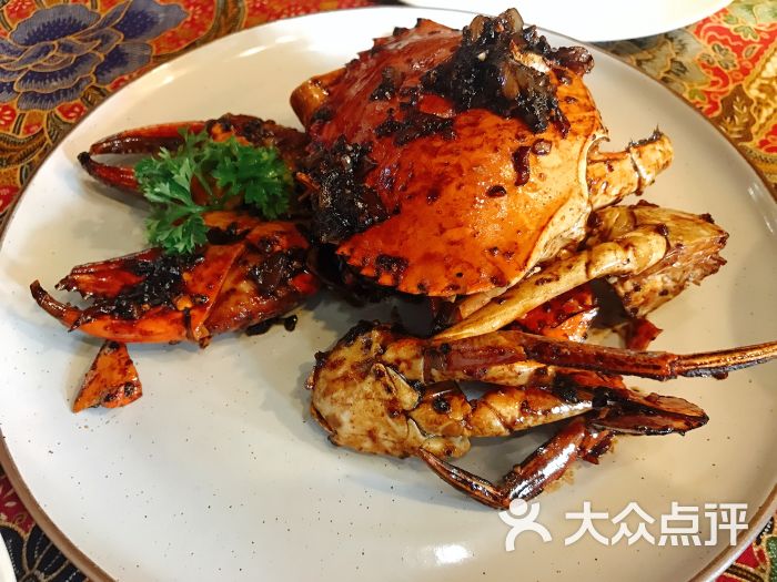 新加坡招牌黑胡椒蟹