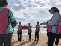 -山海一众流清河沙滩露营地·团建拓展·沙滩烧烤