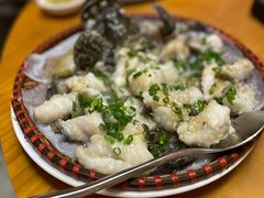 竹笙肠粉蒸老虎斑-饭聚公馆·精品顺德菜(温德姆店)