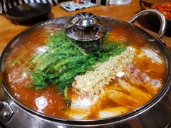 部队锅-包装马车·韩国料理·포장마차