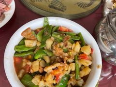 -北京龙庆四季香农家饭庄·灶台鱼·碳烤虹鳟鱼(龙庆峡店)