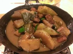 青萝卜烧黑毛猪肉锅仔-深山老屋(国顺东路店)