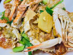 姜葱炒蟹-明记海鲜美食老字号(明记总店)
