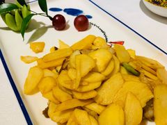 茨菇炒肉片-肆月河豚·新淮扬(金融街店)