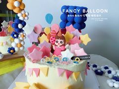 -卡比儿童蛋糕·心意定制·低脂零卡糖动物奶油FancyBALLOON(滨海店)