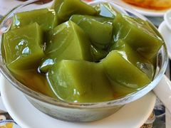 翡翠凉粉加蜂蜜.-周大娘牛乳(旧寨古村总店)