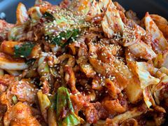 韩式炒鱿鱼五花肉-乐园夜市场(五道口王庄路店)