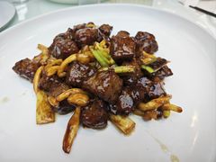 葱爆谷饲肥牛-老城味道·传统天津菜(杨柳青店)