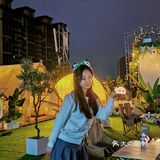汕头新店！熊猫主题天台花园的日与夜🐼