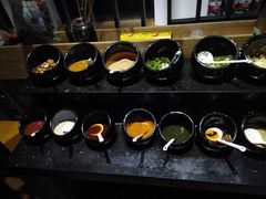 自助调料区-贰重天冰煮羊自助火锅(东坝店)