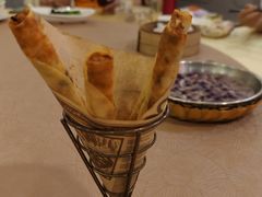 子姜皮蛋虾春卷-东城食府·手工点心·37年老字号(虎门店)