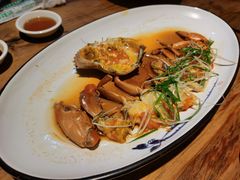 葱油野生红膏青蟹-爷爷的草帽·海鲜馆(孙塘路店)
