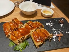 烧汁金菇卷-朵朵开素食餐厅(后宰门街店)
