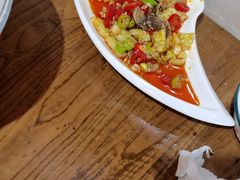 -东来菜馆•手抓海鲜家常菜•海鲜锅贴(鸽子窝店)
