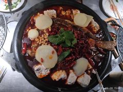 -探鱼·鲜青椒爽麻烤鱼(番禺万达店)