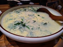 野菜土鸡蛋汤-老滇山寨•云南特色菜•地方菜•民族风情歌舞表演(金碧店)