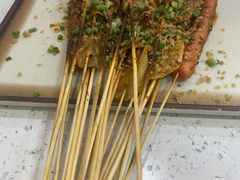 炭烤串烤五花肉-郑辣记田螺