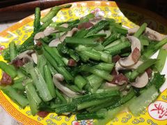 口蘑小青菜-那家小馆•北京菜•烤鸭(中关村店)