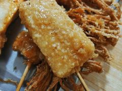 炸五花肉卷金针菇-顶狼记小吃