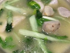 鸡汤芋儿菜-芙蓉凰花园酒楼