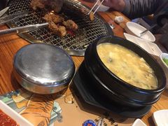 嫩豆腐汤-万兴佳烤肉·长白山老味道(宏泰广场店)