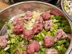猪肉丸拼牛肉丸-丰尔粥食·粥底火锅·桑拿鸡(大良总店)