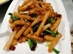 干煸老南瓜-雅和睿景·商务宴·风味土窑鸡(花博汇店)