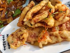 -老码头黑皮肘子锅包肉熏酱水饺(文政街店)