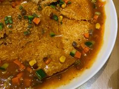 香辣牛肉锅巴-爷爷家的粥铺(庐江店)