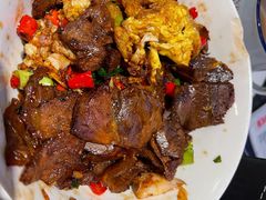 卤牛肉炒蛋-老长沙龙虾馆·聚会餐厅(白石洲店)