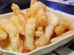 无骨头鸡爪-老佛爷铜炉蛙锅(东门老街店)