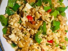 老豆腐烧尖椒-新凯旋烧烤·燕姐千岛湖土菜