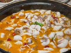 微辣的酸菜鱼片-周渝食惦酸菜鱼(青浦店)