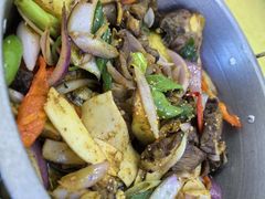 -炕锅羊肉土火锅面片大王