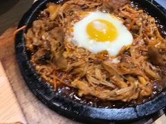 金针肥牛鸡蛋-全洲拌饭(万达店)