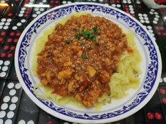 肉酱捞粗面-七爷清汤腩·港式茶餐厅(世博店)