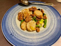 核桃炒芦笋-广州文华东方酒店·江-由辉师傅主理