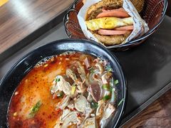 -万红路羊汤烧饼店(将台路店)