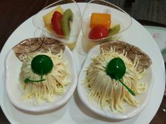 栗子蛋糕-大佛寺高级素食自助餐厅
